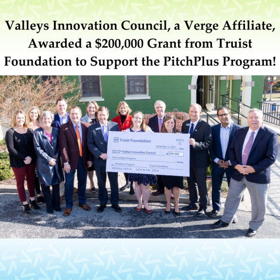 Valleys Innovation Council Receives $200,000 Grant