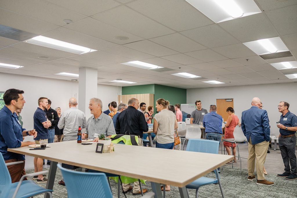 ERC Founders + Friends Attendees talking